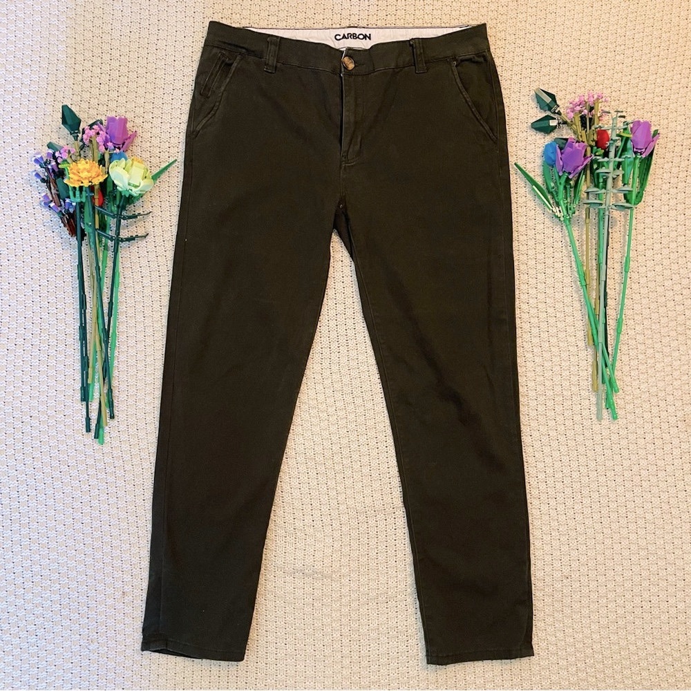 34/30 Carbon Slim Freedom Flex Pants - Brown